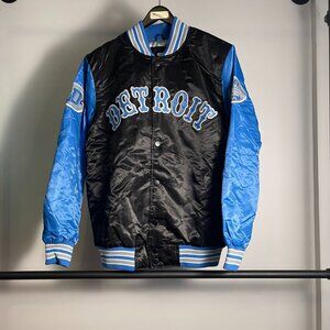 Starter Black Label Detroit Lions satin jacket size S